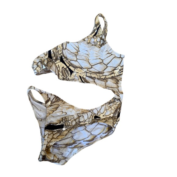 Roberto Cavalli Other - Roberto Cavalli Beachwear Just Cavalli one oiece animal print cut out